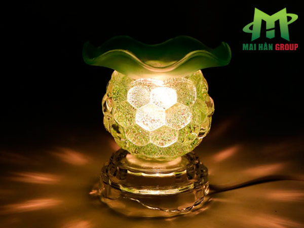 Đèn xông tinh dầu gỗ mẫu 5