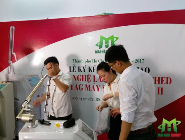 Mai Hân Spa là đơn vị cung cấp máy Super Laser II cho phòng khám trị liệu bác sĩ Nguyễn Kim Khoa hình ảnh 4