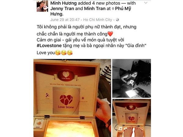 Khách hàng phản hồi khi sử dụng Love Stone Magic Khách hàng phản hồi khi sử dụng Love Stone Magic
