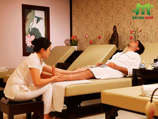 Ghế foot massage không thể thiếu khi thực hiện massage chân 