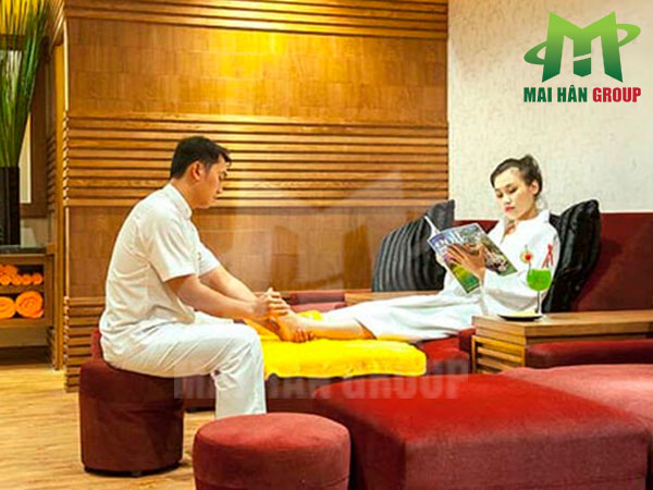 Ghế foot massage tại Spa khách sạn Royal Lotus Hotel Saigon do Mai Hân cung cấp