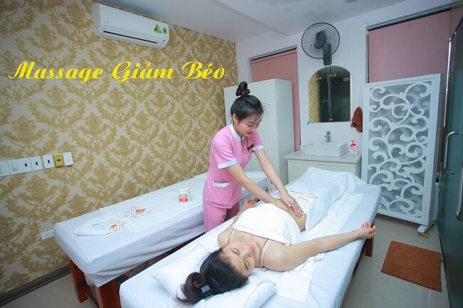 Giuong massage Hà Anh Spa