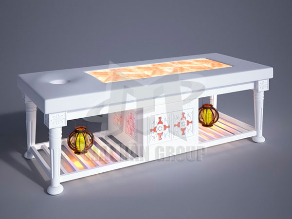 Giường đá muối mang lại nhiều công dụng tuyệt vời cho sức khỏe