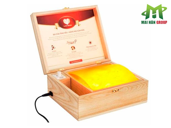 Hộp đá muối massage chân LoveStone Deluxe