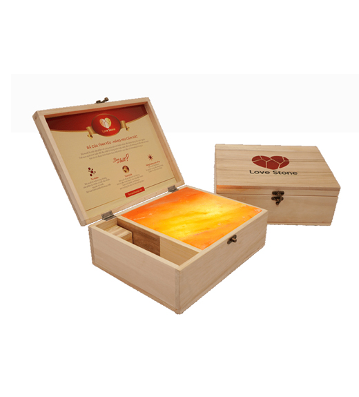 HỘP ĐÁ MUỐI MASSAGE CHÂN LOVE STONE Standard HỘP ĐÁ MUỐI MASSAGE CHÂN LOVE STONE Standard