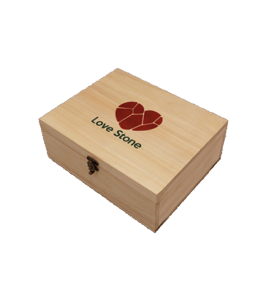 HỘP ĐÁ MUỐI MASSAGE CHÂN LOVE STONE Standard HỘP ĐÁ MUỐI MASSAGE CHÂN LOVE STONE Standard