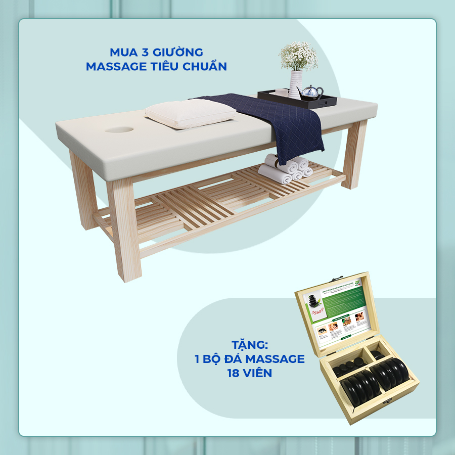Giường massage tiêu chuẩn