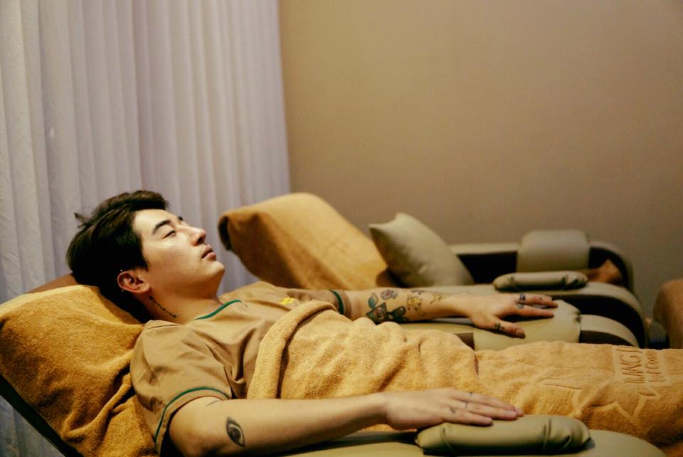 Ghế foot massage do Mai Hân Group sản xuất tại Trang Pap Spa