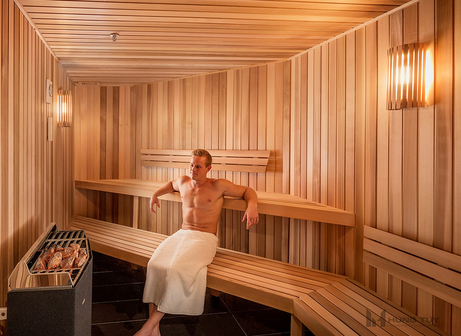 Phòng xông hơi mang đến sự kết hợp hài hòa giữa lợi ích sức khỏe và thư giãn.