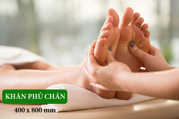 Khăn phủ chân spa Khăn phủ chân spa