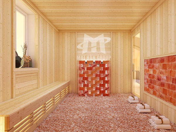 Dự án lắp đặt phòng xông hơi đá muối Himalaya Dream Resort - Bình Thuận