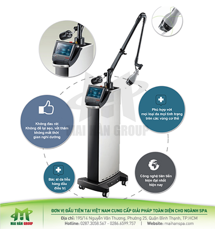 Laser CO2 Fractional Coscan II Laser CO2 Fractional Coscan II