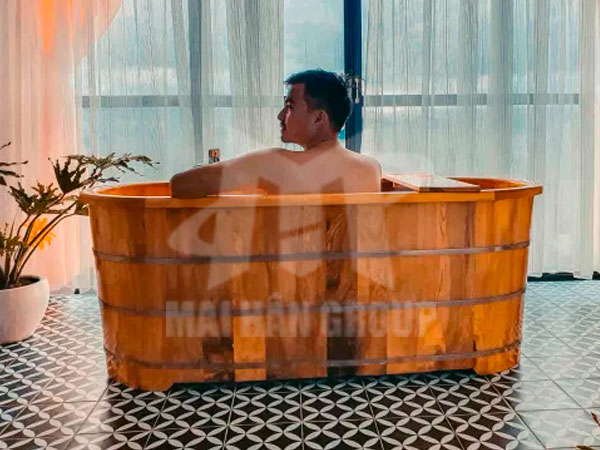 Lợi ích của bồn tắm gỗ, thùng gỗ