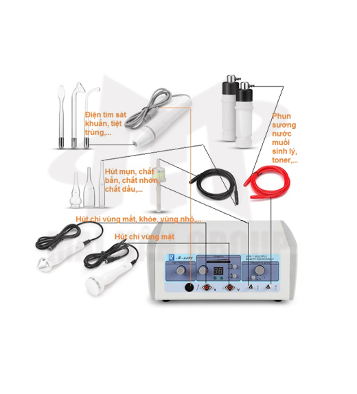 Máy chăm sóc da 4 chức năng - M3396 Máy chăm sóc da 4 chức năng - M3396
