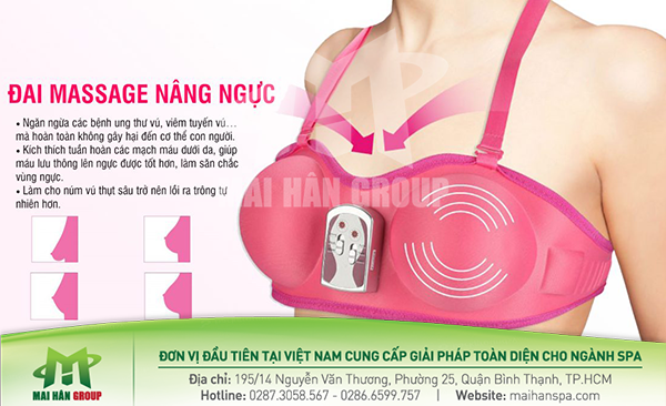 Hoạt động máy massage nâng ngực Pangao Hoạt động máy massage nâng ngực Pangao