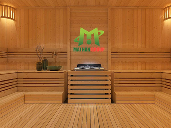 Mẫu phòng xông hơi khô sauna