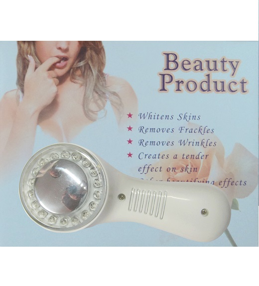 Máy chăm sóc da bằng sóng siêu âm nóng + LED