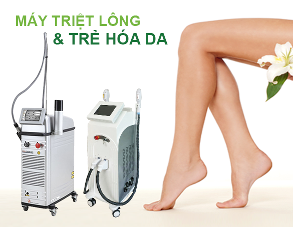 Máy Triệt Lông Và Trẻ Hóa Da