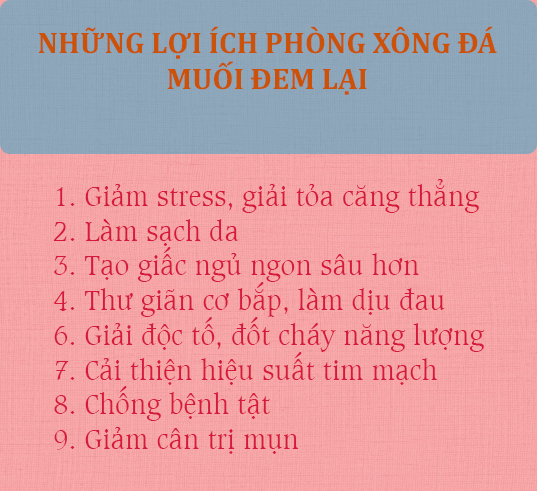Phòng xông hơi đá muối – phong cách trị liệu đến từ thiên nhiên Phòng xông hơi đá muối – phong cách trị liệu đến từ thiên nhiên