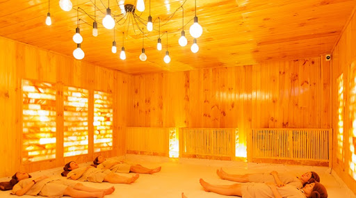 Phòng xông hơi đá muối Himalaya cho Jimjibang
