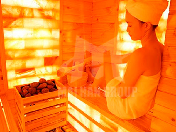 Phòng xông hơi sauna đá muối Himalaya Phòng xông hơi sauna đá muối Himalaya