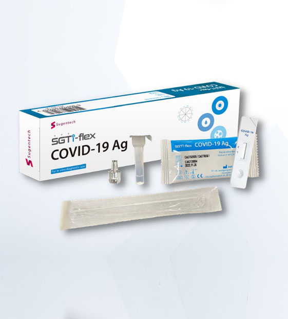 Bộ kit xét nghiệm nhanh SGTi-flex COVID-19 Ag Sugentech Hàn Quốc