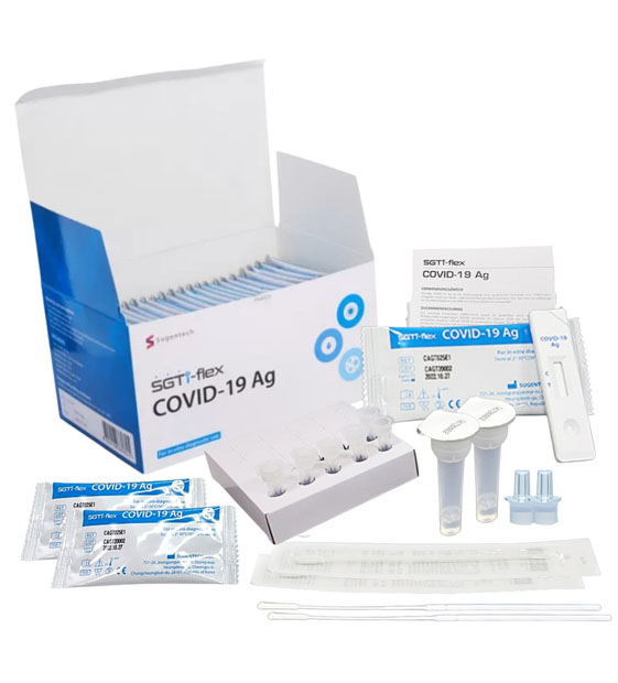 Bộ kit xét nghiệm nhanh SGTi-flex COVID-19 Ag Sugentech Hàn Quốc