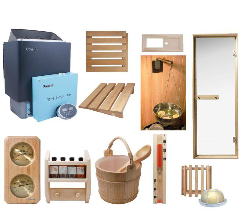 Các thiết bị trong phòng xông hơi khô