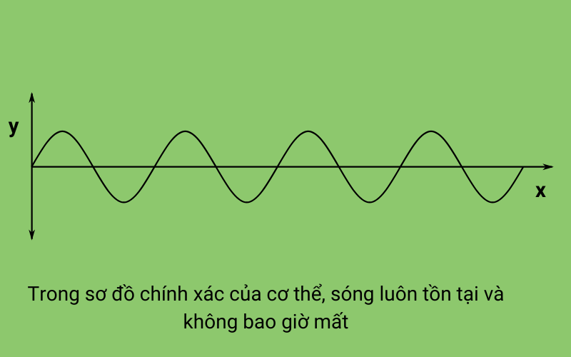 Sơ đồ nguyên lý hoạt động của sóng khi đang dùng máy ép xung