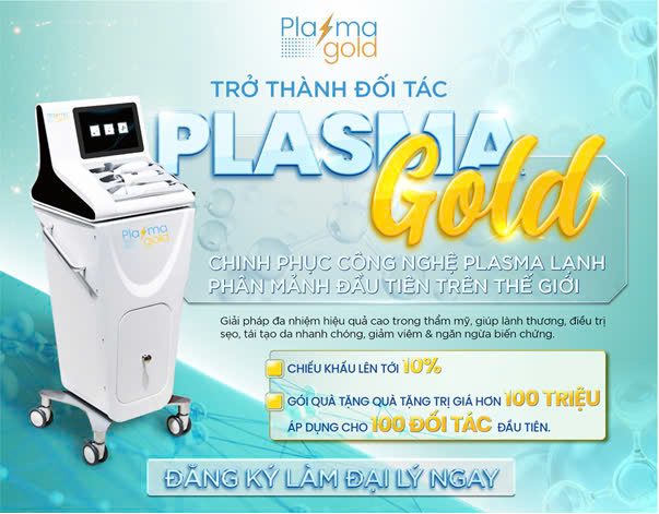Máy Plasma Gold - Thiết Bị Plasma Lạnh Ứng Dụng Trong Thẩm Mỹ và Da Liễu