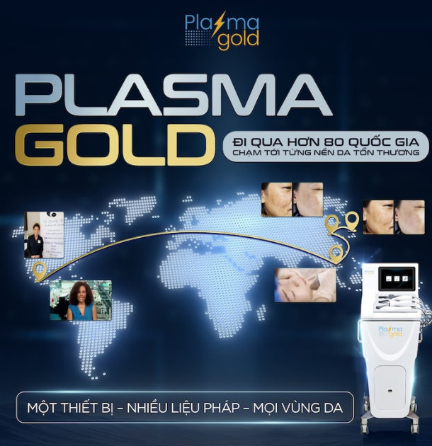 Plasma Gold, một thiết bị đáp ứng đa mục tiêu điều trị