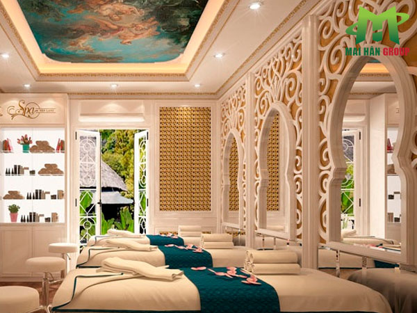 Làm spa mini của bạn rộng hơn khi trang trí bằng gương