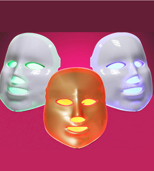 Mặt nạ trị liệu da bằng ánh sáng sinh học 3 màu