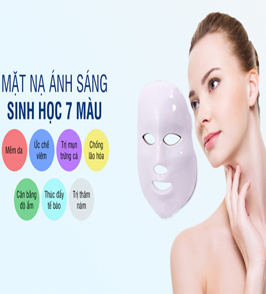 Mặt nạ trị liệu da bằng ánh sáng sinh học 7 màu G-234